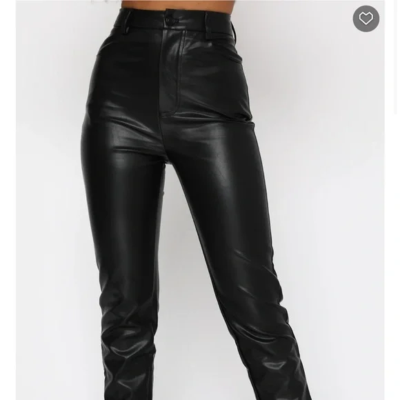 White Fox you’ve got it leather pants - Picture 2 of 5